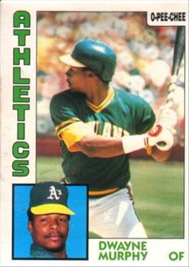 1984 O-Pee-Chee Baseball Cards 103     Dwayne Murphy